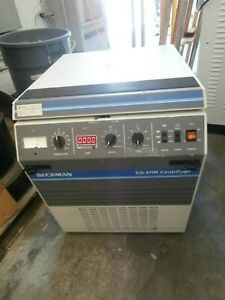 BECKMAN GS-6KR KNEEWELL REFRIGERATED CENTRIFUGE 362134 SN:NGD96D34 T13-WH