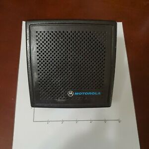 MOTOROLA  HSN1000B 6 WATT AMPLIFIED SPEAKER BLACK 5&#034; X 5&#034;