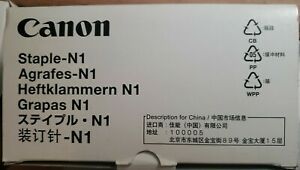 Genuine Canon N1 (1007B001AA) Staple Cartridge 1 Open Box (2 Cartridges)