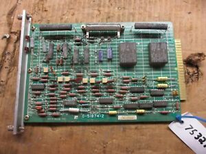RELIANCE ELECTRIC SSCC BOARD STATIC SEQUENCE CARD MODEL:0-51874-2 USED #75327J
