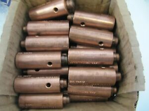 LOT of 25 NVENT ERICO EHL58G1K HAMMERLOCK GALV,  ASSY 5/8&#034; GROUND ROD COPPER