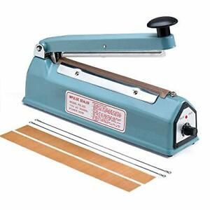 Metronic 8 inch Impulse Sealer Poly Bag Heat Sealer Sealing Machine Heat Seal