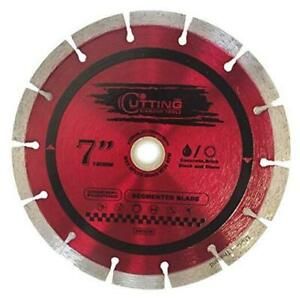 Cutting Pro 7 inch Dry or Wet Cutting General Purpose Power Saw Segmented