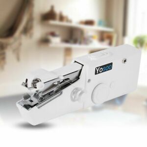 Mini Home Desk Sew Quick Hand-held Stitch Clothes Sewing Machine