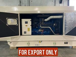 FG WILSON F125-1 SOUND ATTENUATED DIESEL GENERATOR - FOR EXPORT ONLY