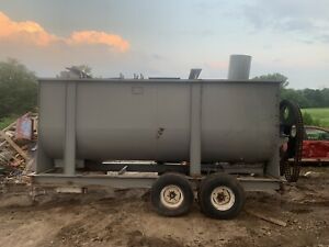 350 cu ft double ribbon mixer