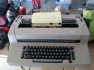 Vintage IBM Correcting Selectric II Typewriter Beige Tested Works