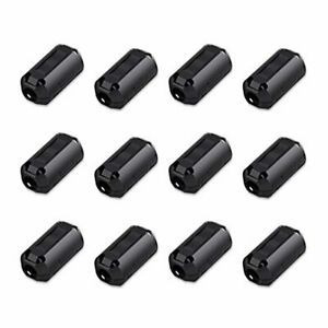 12-Pack 5mm Diameter Snap on Ferrite Core Bead Choke Ring Cord RFI EMI 5mm