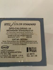 Hach secondary standard kit/Calibration Kit For Digital Colorimeters.