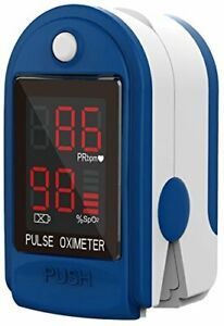 ClinicalGuard CMS 50DL Fingertip Pulse Oximeter with Neck Wrist Cord  Blood Oxyg