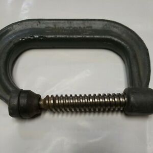 Wilton C-Clamp Military Green 3&#034; Jaw Opening x 2-1/2&#034; Throat Depth 403 USA
