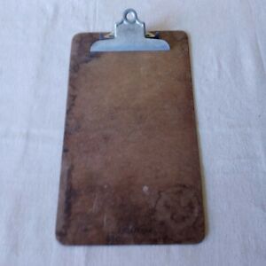 Vintage Legal Sized Clipboard possibly Army Sargeant First Class S2 Section