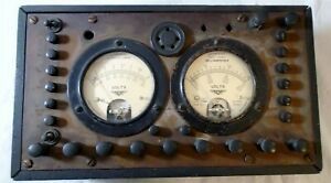 Vintage Jewell electrical meter tube tester for parts or repairs
