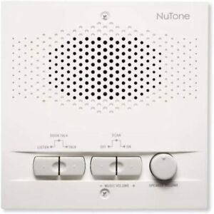 NuTone Intercom Replacement NPS104WH Patio Station 4-Wire White