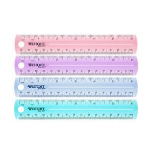 Acme United Corporation ACM00412 6 in. Plastic Ruler