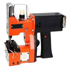Portable Bag Closer Stitching Sewing Electric Gun Sealing Machine 110V