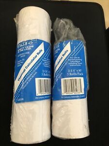 PM Company 5233 Thermal Calculator Paper Rolls - 5 Rolls In Total of 2 .25 x 85’