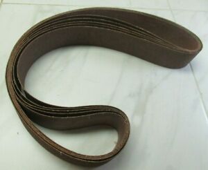 LOT OF 6: 40 GRIT X-WT BELT ZIRCONIA