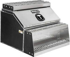 Buyers Products WideOpen Class 8 Step Box - 30 Inch Width