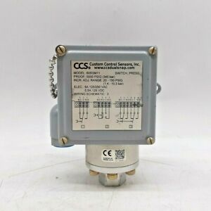 CCS 605GM11 5000 PSIG Pressure Switch