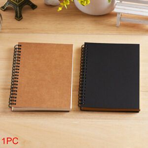 Journal DIY Graffiti Blank Page Notebook Coil Binding Painting Gift Stationery
