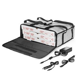 Homevative Electric Heated &amp; Insulated Pizza &amp; Food Delivery Bag. Home Outlet &amp;