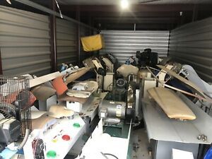 Dry Cleaning equipment, large lot, Forenta, Unipress