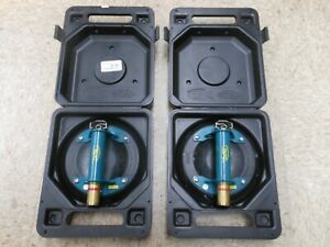 Lot of 2, Woods Power Grip G0695 8&#034; Suction Lifting Tool w/ Case