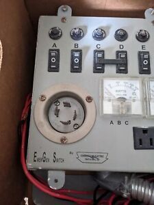 EmerGen switch #6-7500 manual transfer switch