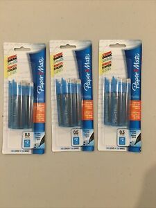 3 Packs Paper Mate 0.5 mm #2 HB Pencil Lead Refills 105 Leads Per Pack New (Q)