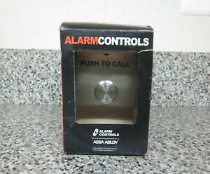 New Alarm Controls Assa Abloy SPN-5568 TS-12 302 Push To Call Push Button