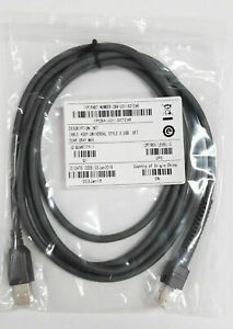 10 x Cable 7ft Symbol Barcode Scanner LS1203 LS2208 LS4208 CBA-U01-S07ZAR Lot 10