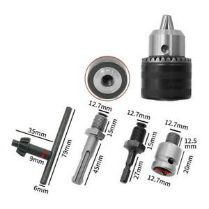 1.5-13mm Drill Chuck 1/2\&#034; Adapter Duty Hammer Rotary SDS Shank Useful