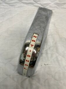 Vintage National Nashua Chrome Top Package Gummed Sealing  machine Top Only