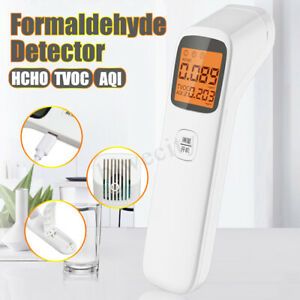 Formaldehyde Detector White For HCHO/TVOC/AQI Detection Air Gas Quality  T z