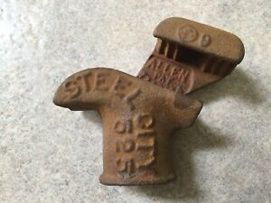 Vintage STEEL CITY # 525 Pipe Bender Allen Pat. 1712414