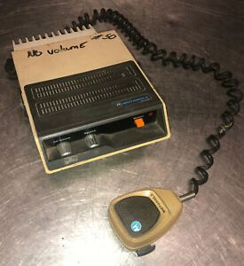 Vintage MOTOROLA Maxar Radio. Previous Owner Marked For Parts. No Volume!!!