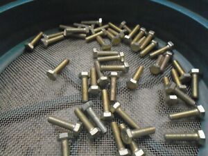 49 PCS NOS M8- 1.25 X 30 mm HEX HEAD YELLOW ZINC GRADE 8.8 BOLTS SCREWS A369