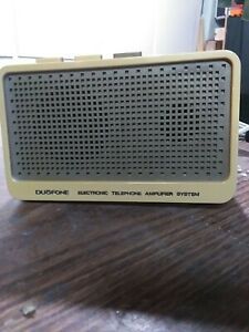 Vintage Radio Shack DUOPHONE Electronic Telephone Amplifier System Model 43-275