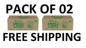 Member&#039;s Mark Small T-Shirt Carry-Out Bags (2,000 ct.) PACK OF 02 FREE SHIPPING