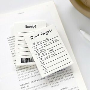 50 Sheets Note Paper Creative Notepads To Do List Time Sticky Note Memo pad