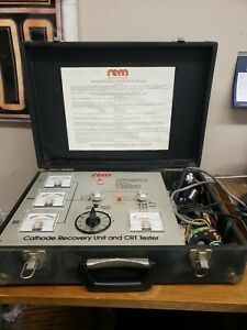 REM Cathode Recovery Unit CRT Tester / Ray Tube Rejuvenator - UNTESTED