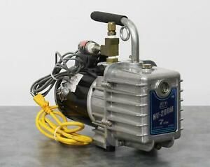 J/B DV-200N .50 HP Vacuum Pump Pulls Down to 25 Microns 7 CFM Marathon Motor