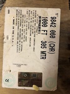 250&#039; Belden 9842 24 AWG 2P Low Capacitance EIA RS-485 Application Cable 300V
