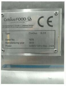 Celsius 6.2 E Con Duo Belt Grill Oven