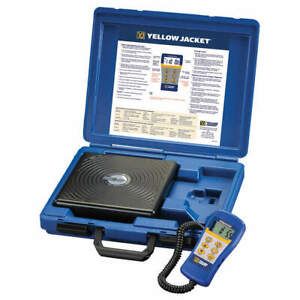 YELLOW JACKET 68812 Refrigerant Scale, Electronic, 220 lb.