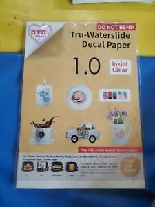 TransOurDream Tru-Waterslide Decal Paper Inkjet Clear