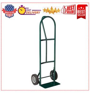 Trucks  Handle with Solid Rubber Wheels Hand Truck, Green 600 lb SALE OFF