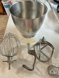 Blakeslee A717 Mixer Accessories | Mixing Bowl, Whip,Paddle,And Dough Hook