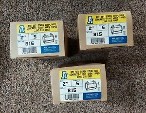 (15) 2&#034; COUPLING FOR CONDUIT- NEW IN BOXes